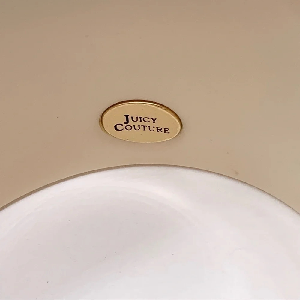 Juicy Couture Red Pink Jeweled Striped Bangle - Picture 3 of 4